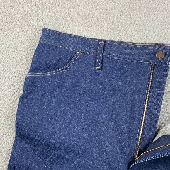 VTG Rustler 87621 Straight Leg Jeans Men's 44x30 Blue Workwear Rugged New - Picture 7 of 11